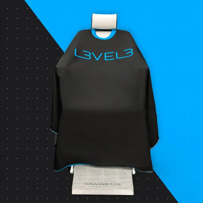 Cutting Cape With Silicone Neck